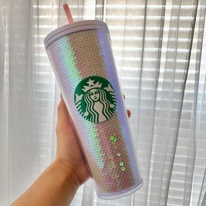 Starbucks Sequins Iridescent Cold Cup